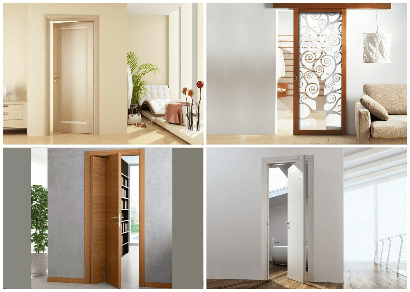 Сравнение разных типов открывания межкомнатных дверей: плюсы и минусы каждого